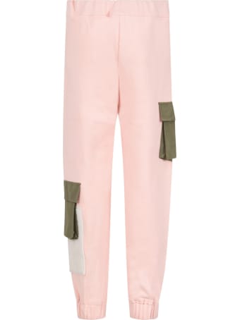 Owa Yurika Pink ''iori'' Sweatpants For Girl