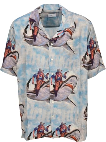 Rhude Shark Bowling Shirt