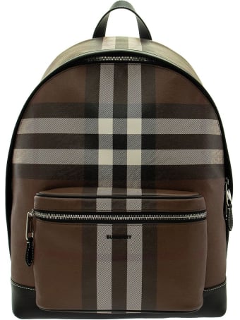 Burberry Check E-canvas Backpack Jett