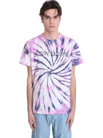 Isabel Marant Zafferh T-shirt In Viola Cotton