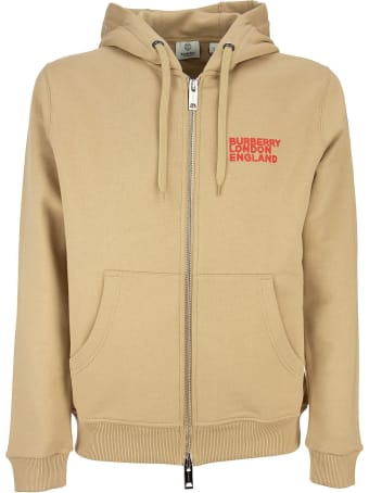 Burberry Daley - Love Print Cotton Hooded Top