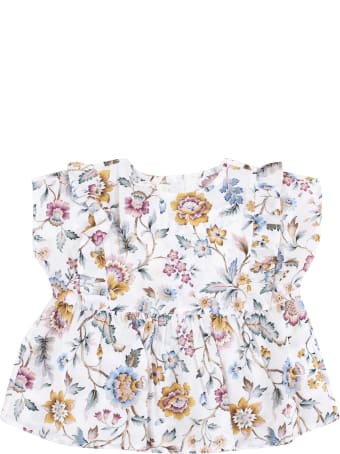 Zhoe & Tobiah Newborn Flower Shirt