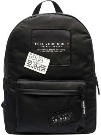 Dolce & Gabbana Black Backpack