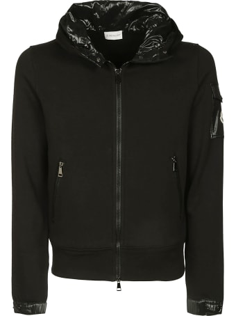 Moncler Side Sleeve Pocket Logo Hooded Bomber