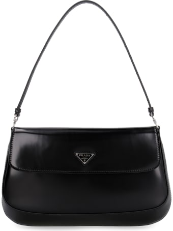 Prada Prada Cleo Leather Shoulder Bag
