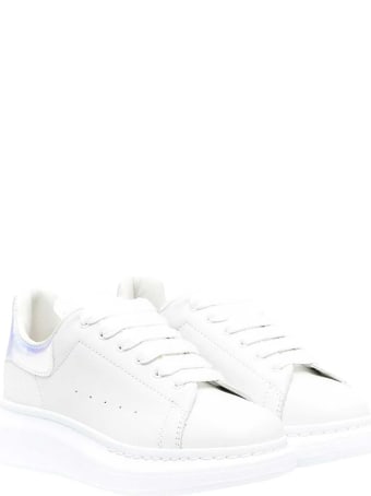 Alexander McQueen White Sneakers Kids