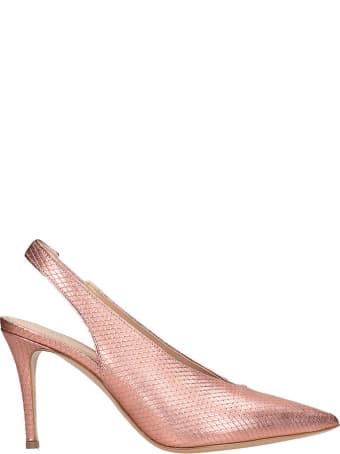 Lerre Pumps In Fuxia Leather