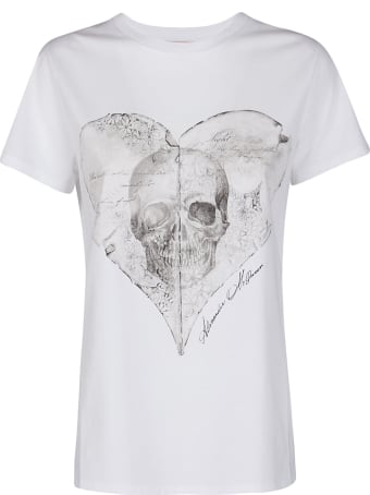 Alexander McQueen White Cotton T-shirt