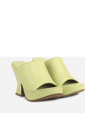 Bottega Veneta Wedge Sandals Made Of Leather