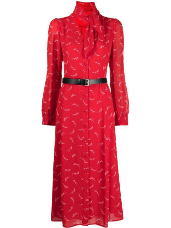 MICHAEL Michael Kors Long Signature Red Dress