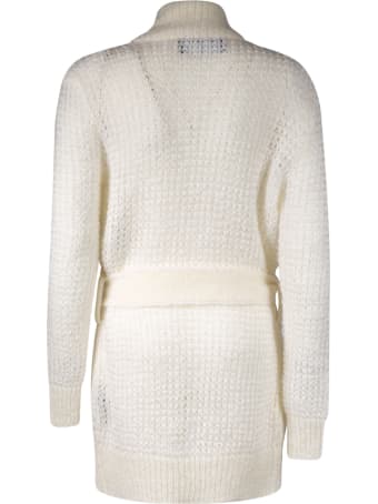 Balmain Belt-tie Knitted Cardigan