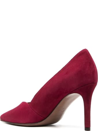 L'Autre Chose Red Suede Pumps