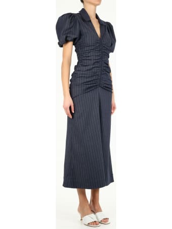 Ganni Stretch Stripe Dress