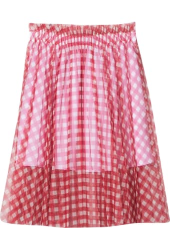 Philosophy di Lorenzo Serafini Checkered Midi Skirt