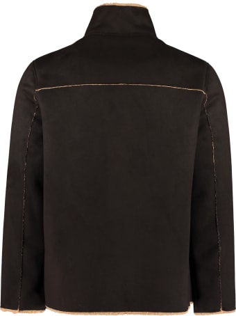 STAND STUDIO Calvin Faux Shearling Jacket