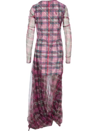 Y/Project Tulle Plaid Dress