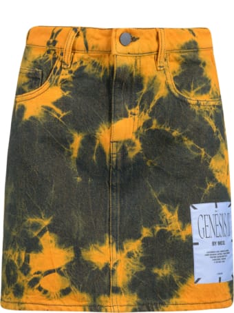 McQ Alexander McQueen Denim Skirt