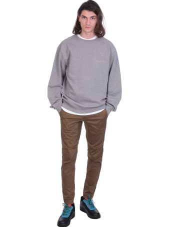 Maharishi Sweatshirt In Grey Cotton