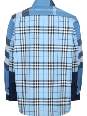Burberry Checked Cotton Shirt