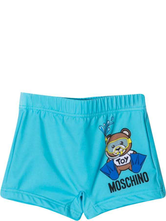 Moschino Light Blue Swimsuit