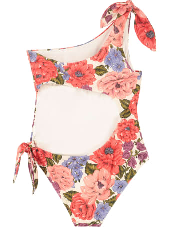 Zimmermann One-shoulder Swimsuit