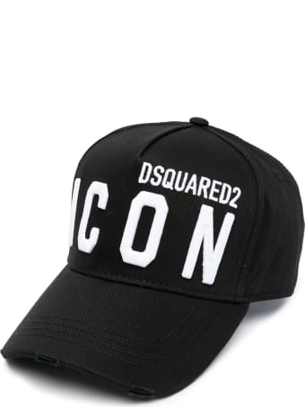 Dsquared2 Black Jersey Hat
