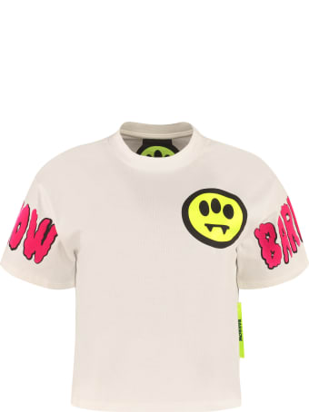 Barrow Logo Detail Cropped T-shirt