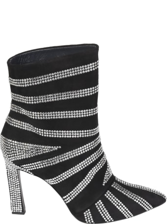 Amen Strass Suede Boots