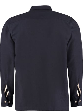 Universal Works Garage Long Sleeve Cotton Blend Shirt