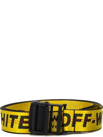 Off-White Yellow Industrial Belt