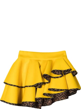 Fendi Yellow Skirt