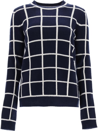 Gabriela Hearst Checkered Crew Neck Sweater