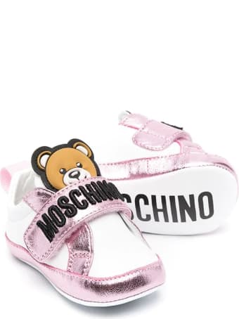 Moschino Cradle Shoes With Teddy Bear