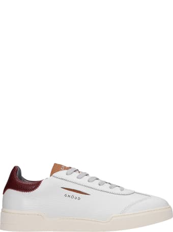 GHOUD Low Sneakers In White Leather