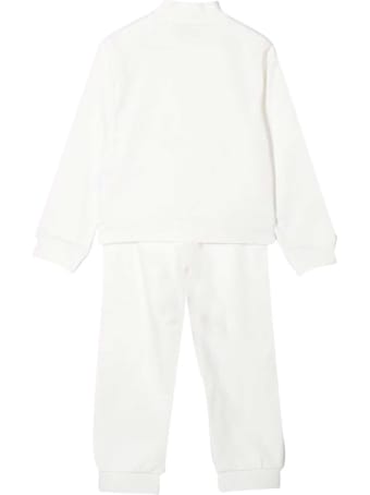 Moncler White Sporty Tracksuit