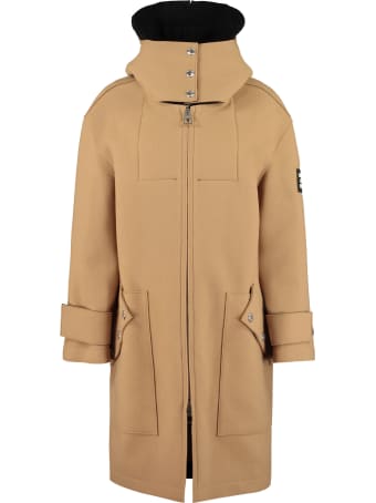 Burberry Hooded Wool Coat