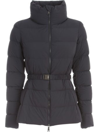Seventy Short Stretch Padded Jacket W/belt