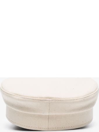 Ruslan Baginskiy Cotton Baker Hat With Pearls Logo