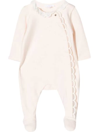 Chloé Chloé Kids Pink Onesie