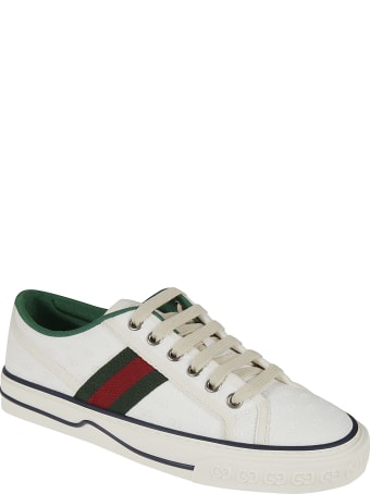 Gucci Signature Side Stripe Detail Sneakers