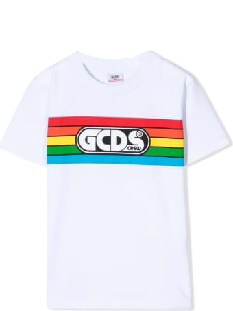 GCDS White Cotton T-shirt