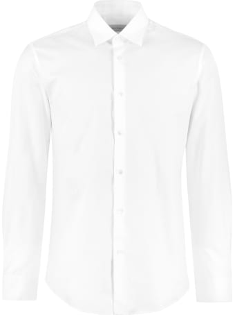 Salvatore Ferragamo Cotton Jacquard Shirt