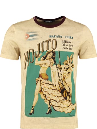 Dolce & Gabbana Printed Cotton T-shirt