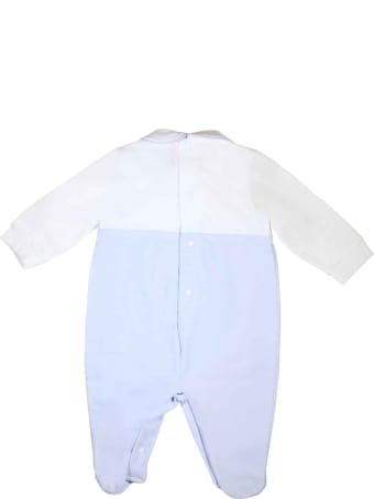 leBebé White And Blue Baby Suit Le Bebè