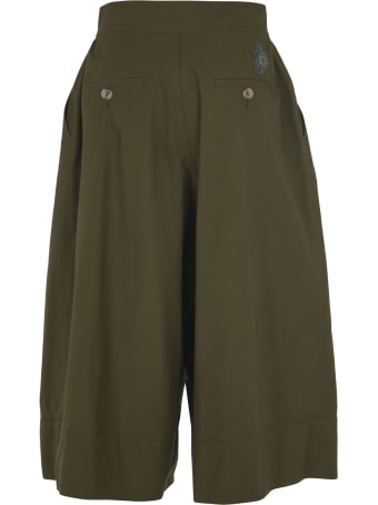 Moncler Buttoned Cropped Trousers