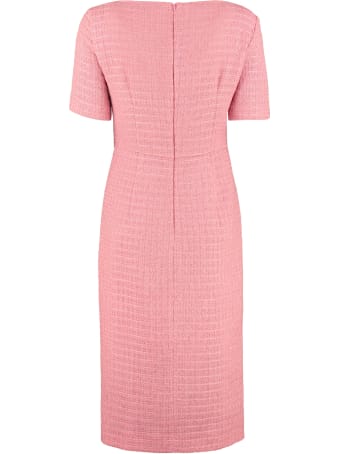Boutique Moschino Tweed Sheath Dress