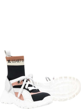 Elisabetta Franchi La Mia Bambina Multicolor Teen Sneakers Elisabetta Franche La Mia Bambina