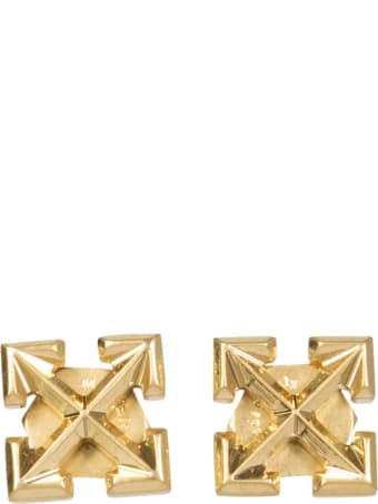 Off-White Mini Arrow Earrings