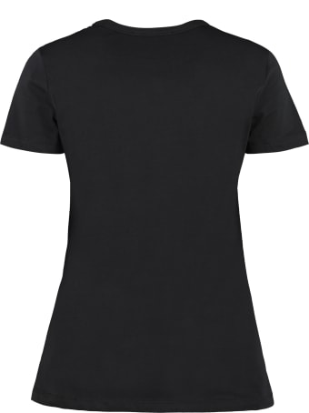 Love Moschino Logo Cotton T-shirt