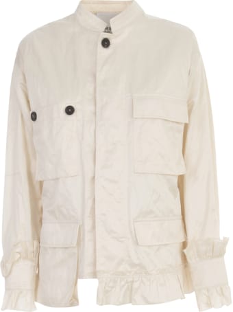 Erika Cavallini Cleope Polyester And Cotton Caban